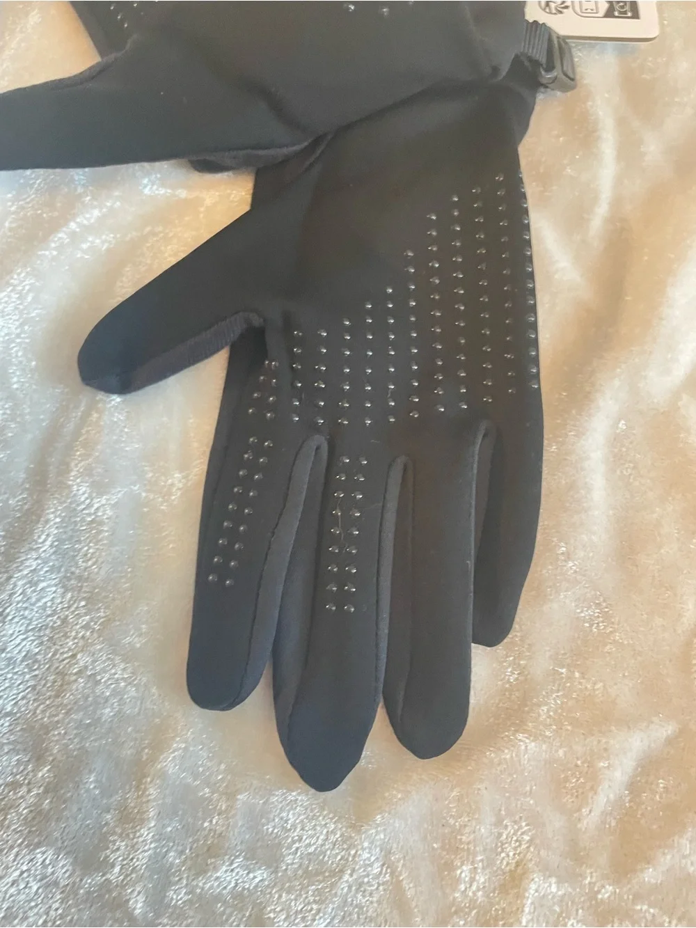 NWT lululemon Fast and Free Fleece Running Gloves Black XS + with Bag